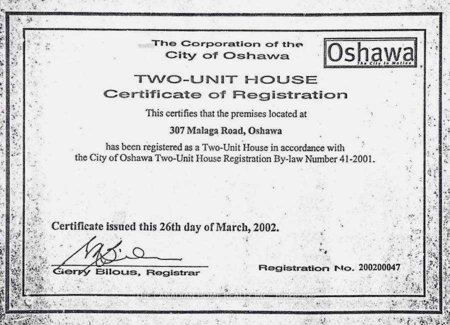 Photo 49 of 307 Malaga Road, Oshawa, Lakeview — HOMEH