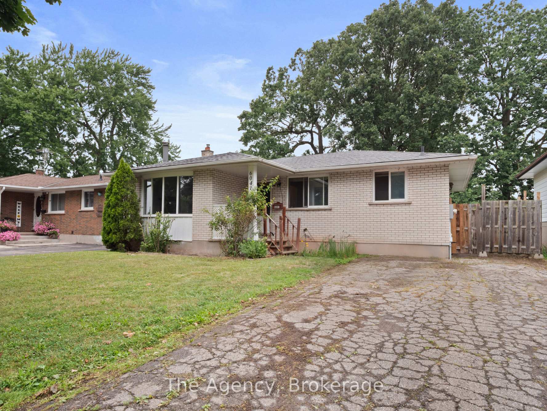 Front of 6041 Cadham Street