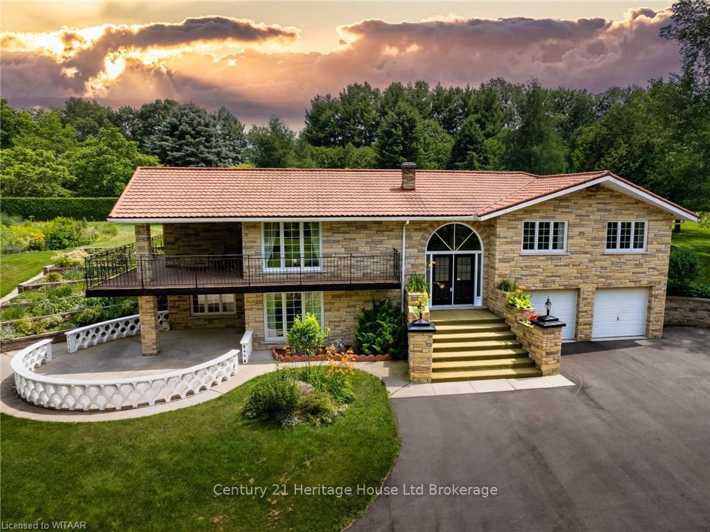 Front of 266132 Maple Dell Road