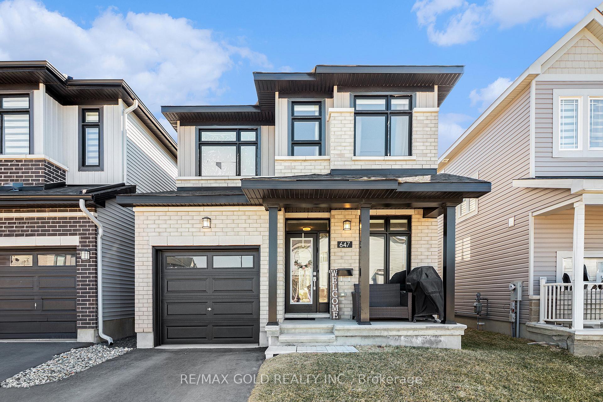 Photo 1 of 647 Persimmon Way, Ottawa, Chapel Hill South - Orleans Village — HOMEH