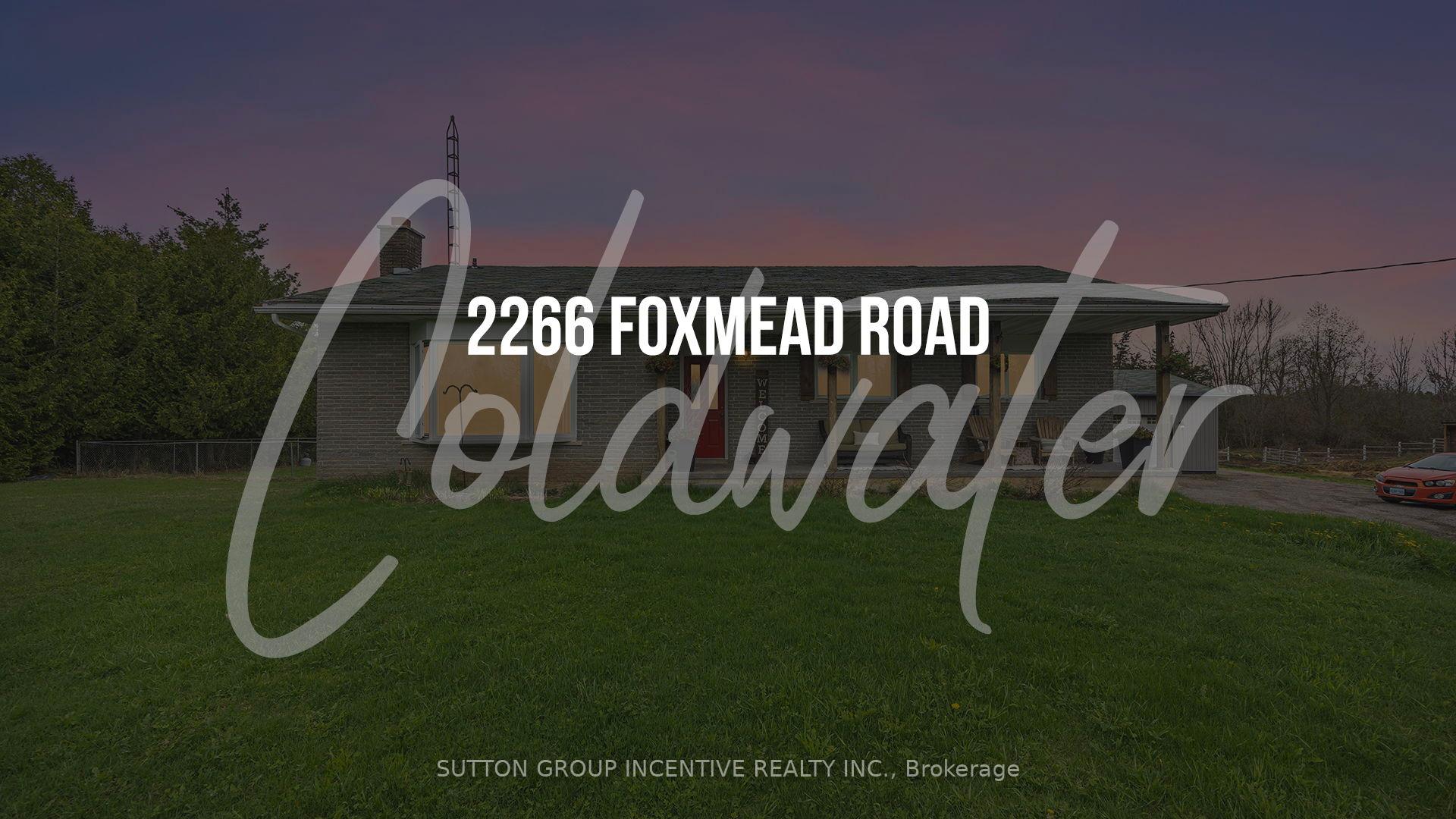Front of 2266 Foxmead Road