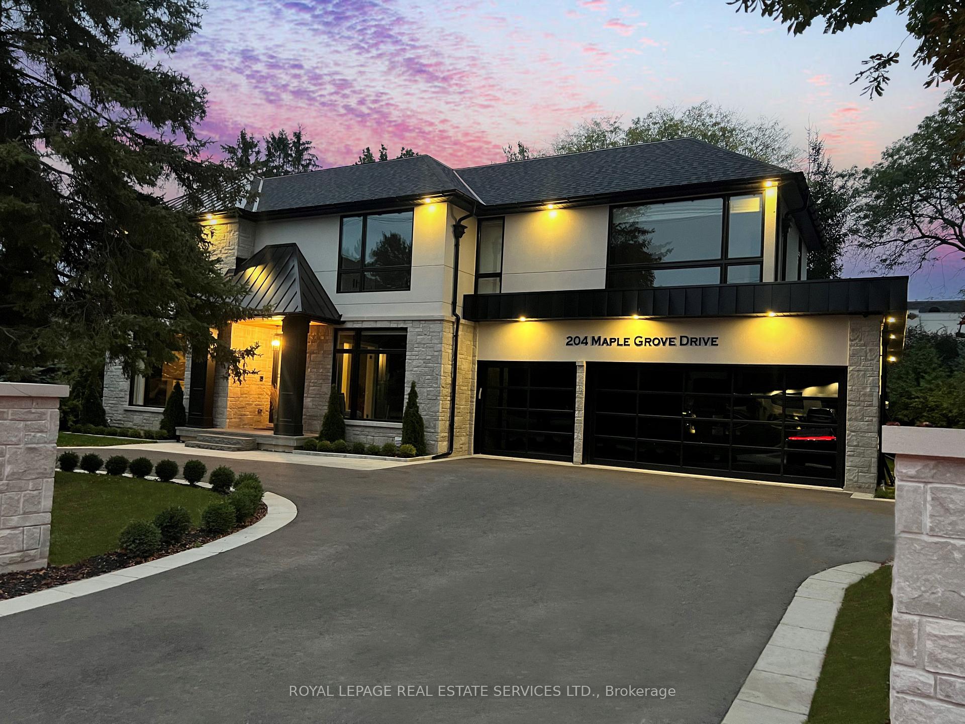 Front of 204 Maple Grove Drive
