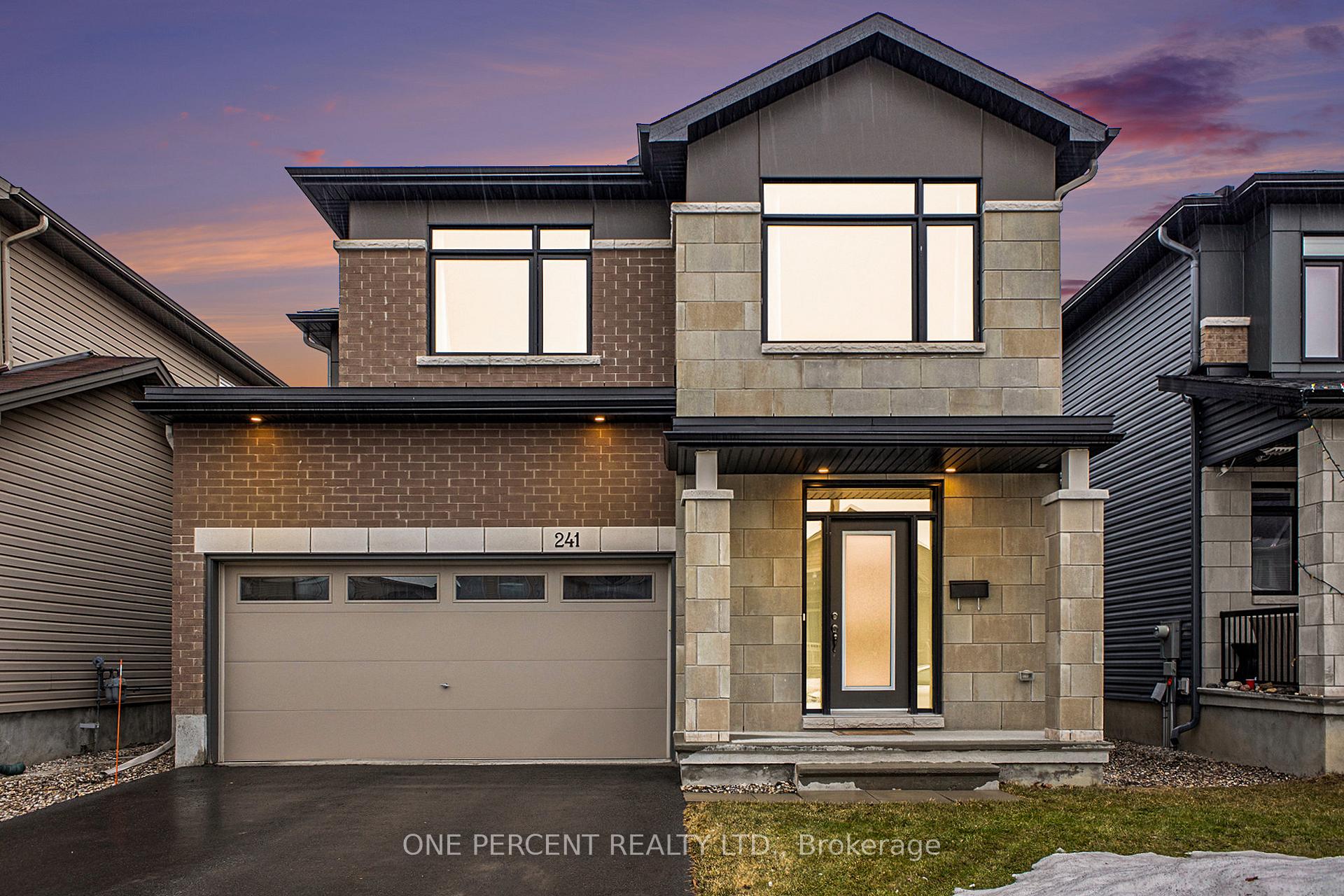 Front of 241 Fountainhead Drive