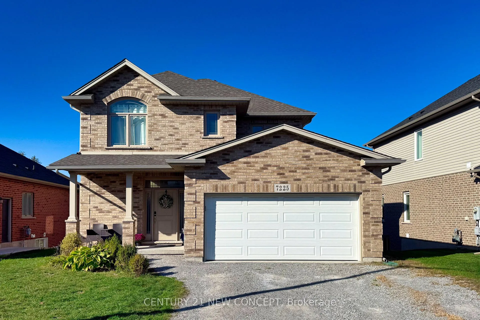 Front of 7225 Optimist Lane