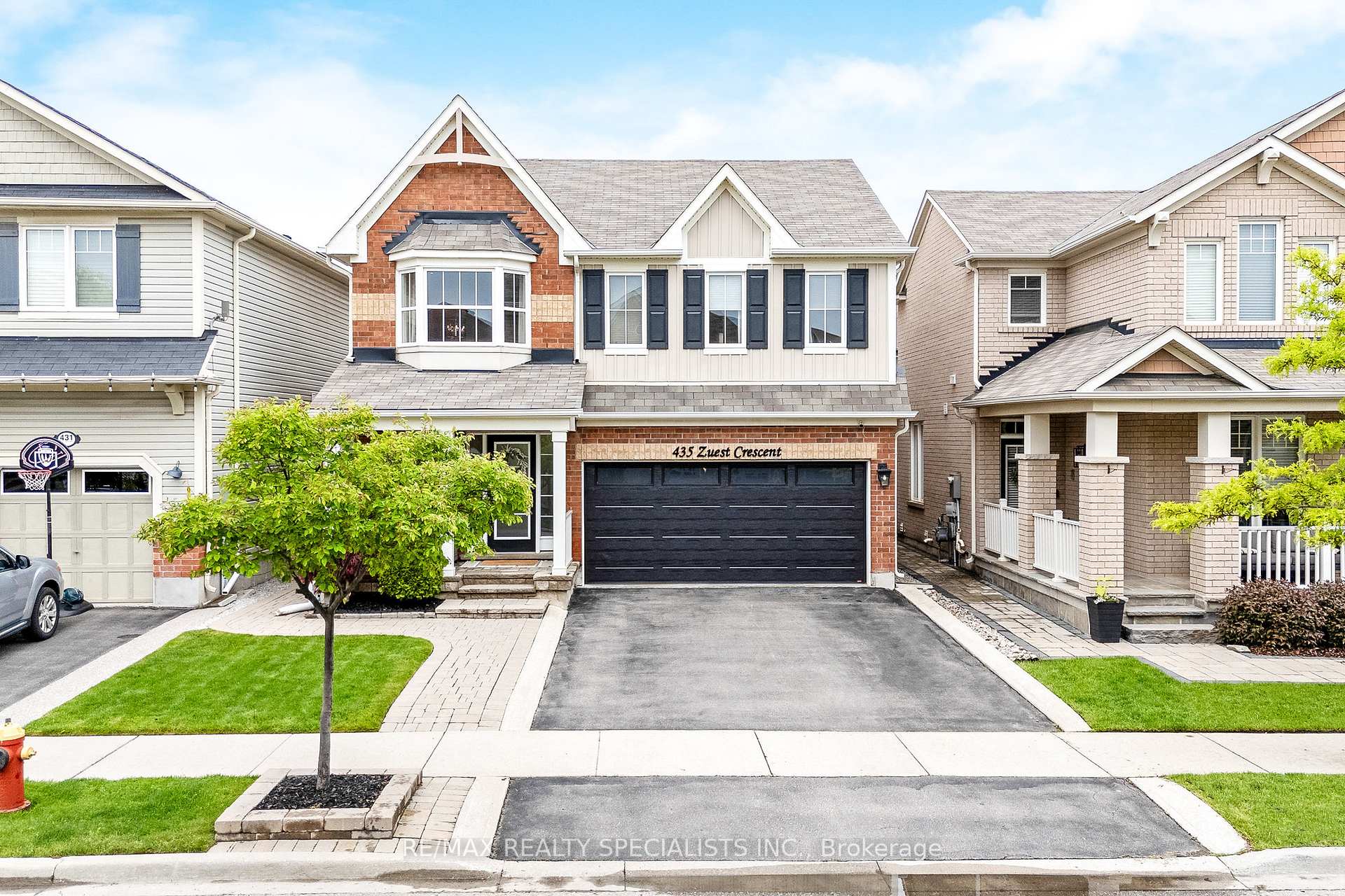 Front of 435 Zuest Crescent