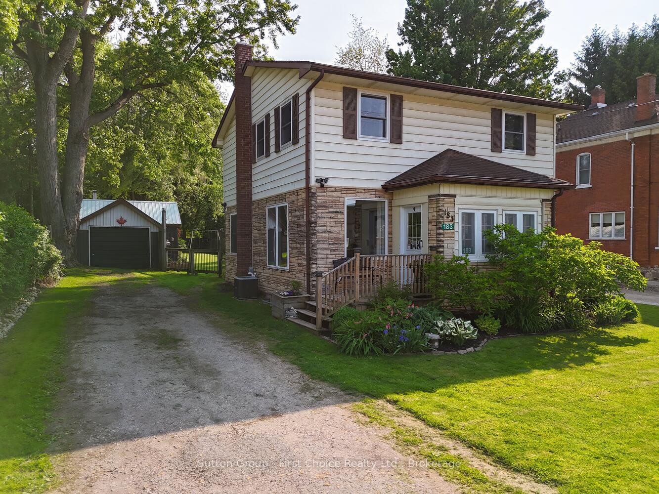 Front of 183 Huron Road