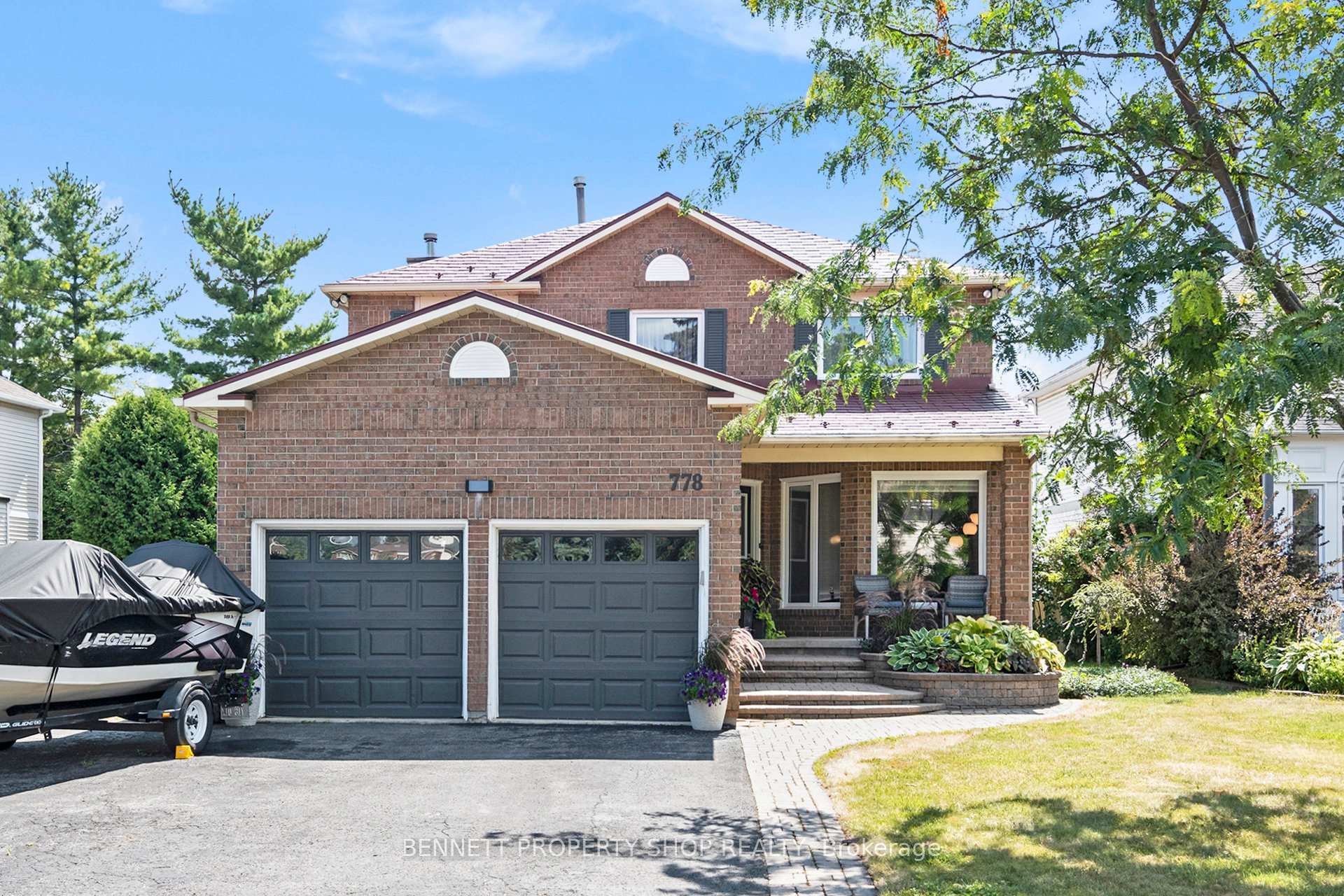 Front of 778 Montcrest Drive