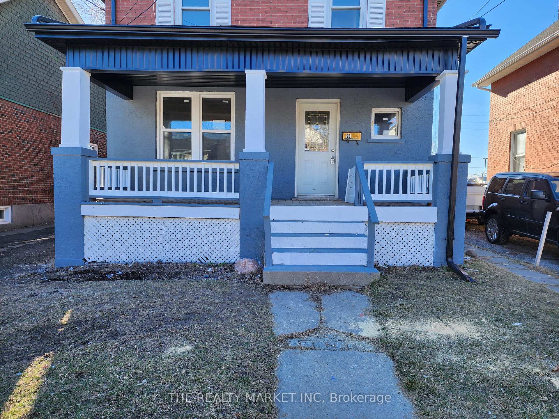 Front of Unit second floor, 58 Kenneth Avenue