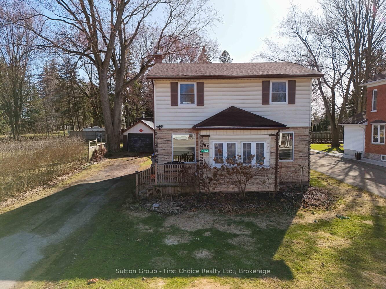 Front of 183 Huron Road