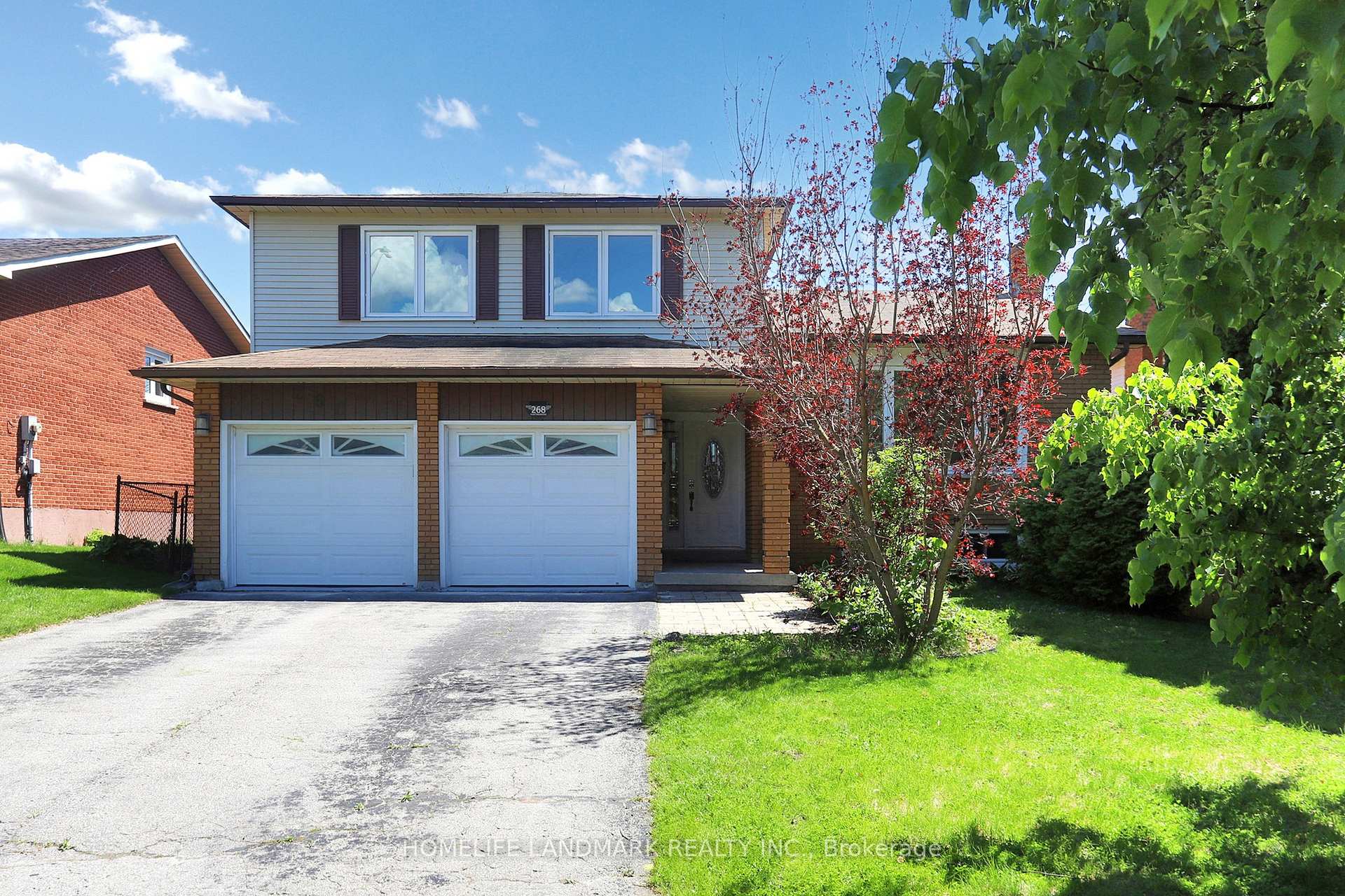 Front of 268 Huntingwood Drive