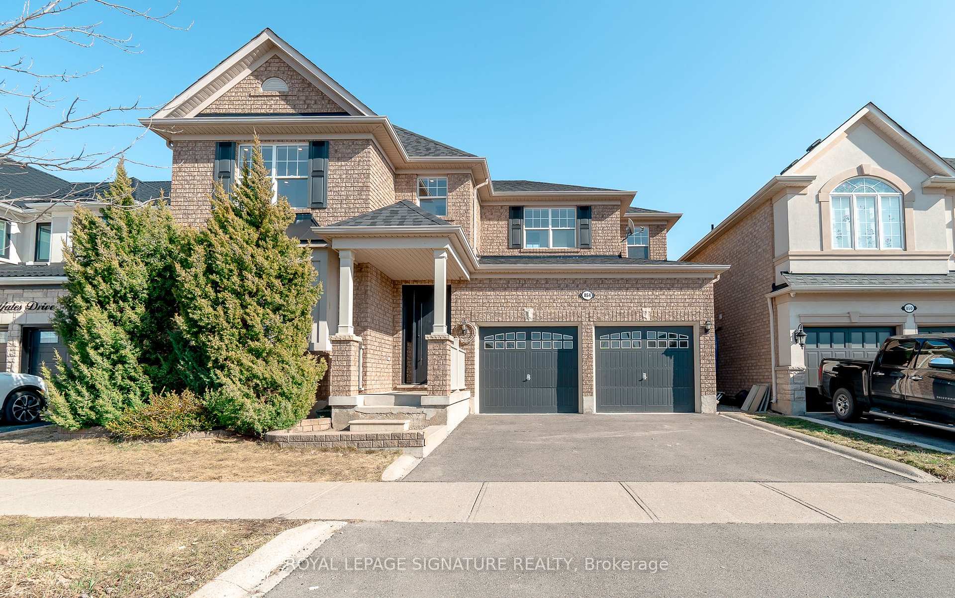 Front of 854 Yates Drive