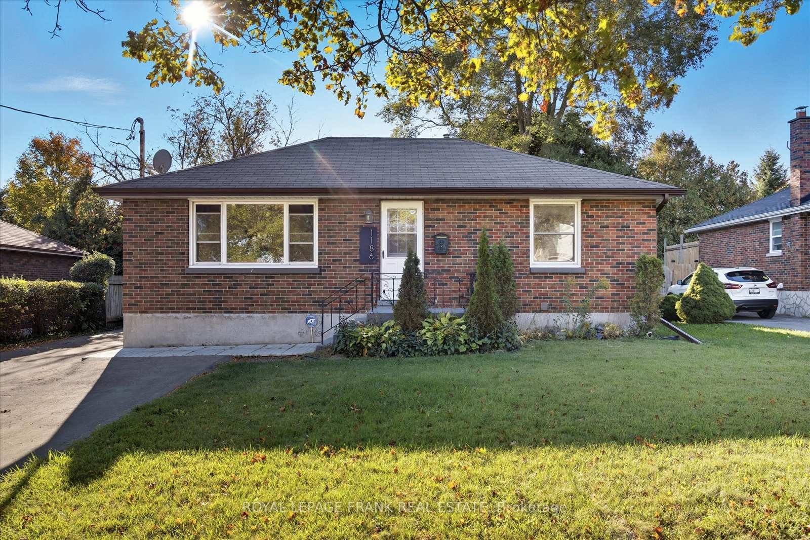 Front of 1186 Ravine Road