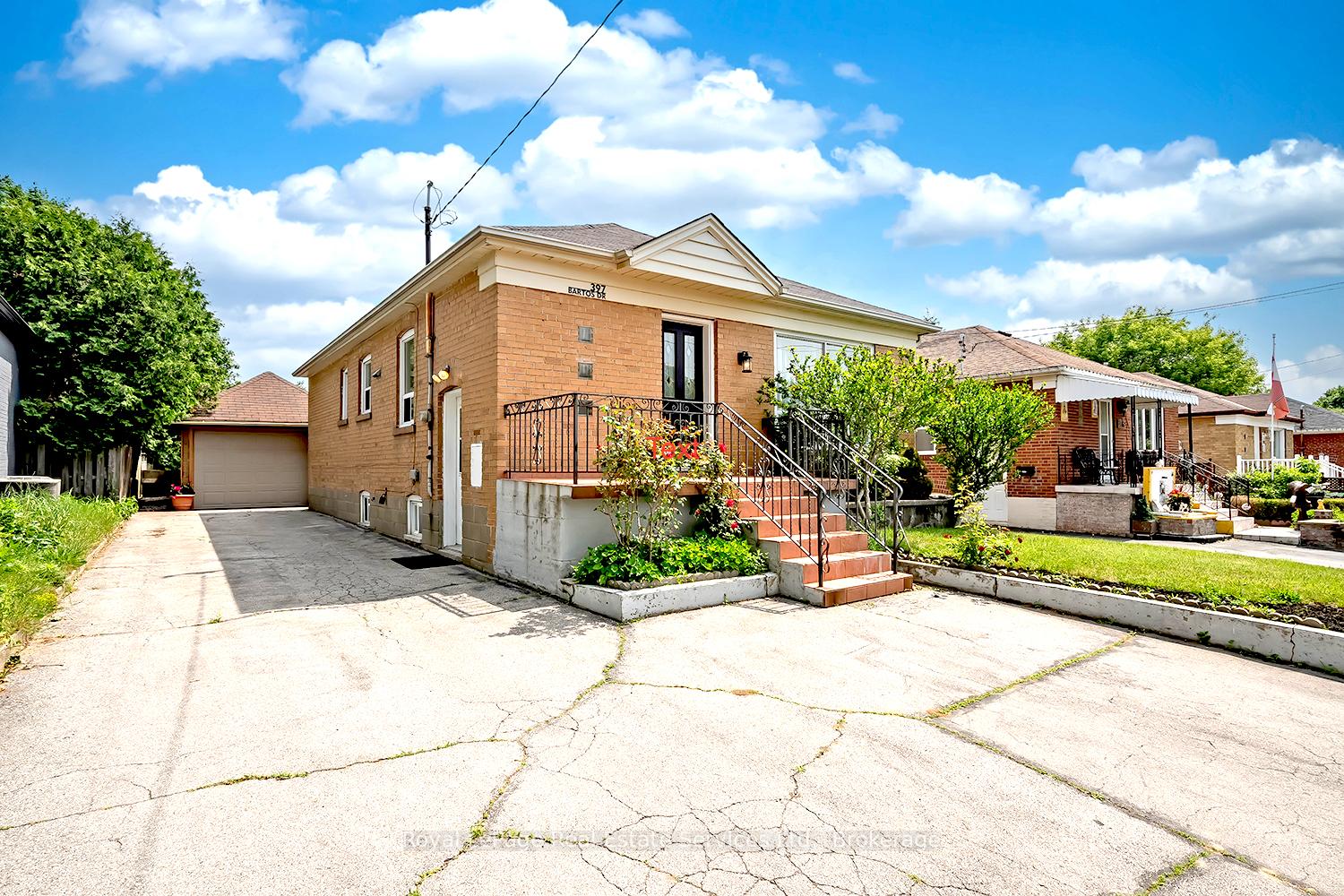 Front of 397 Bartos Drive