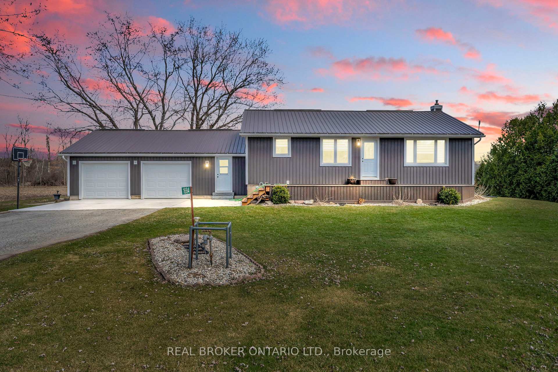 Front of 1684 Hazen Road