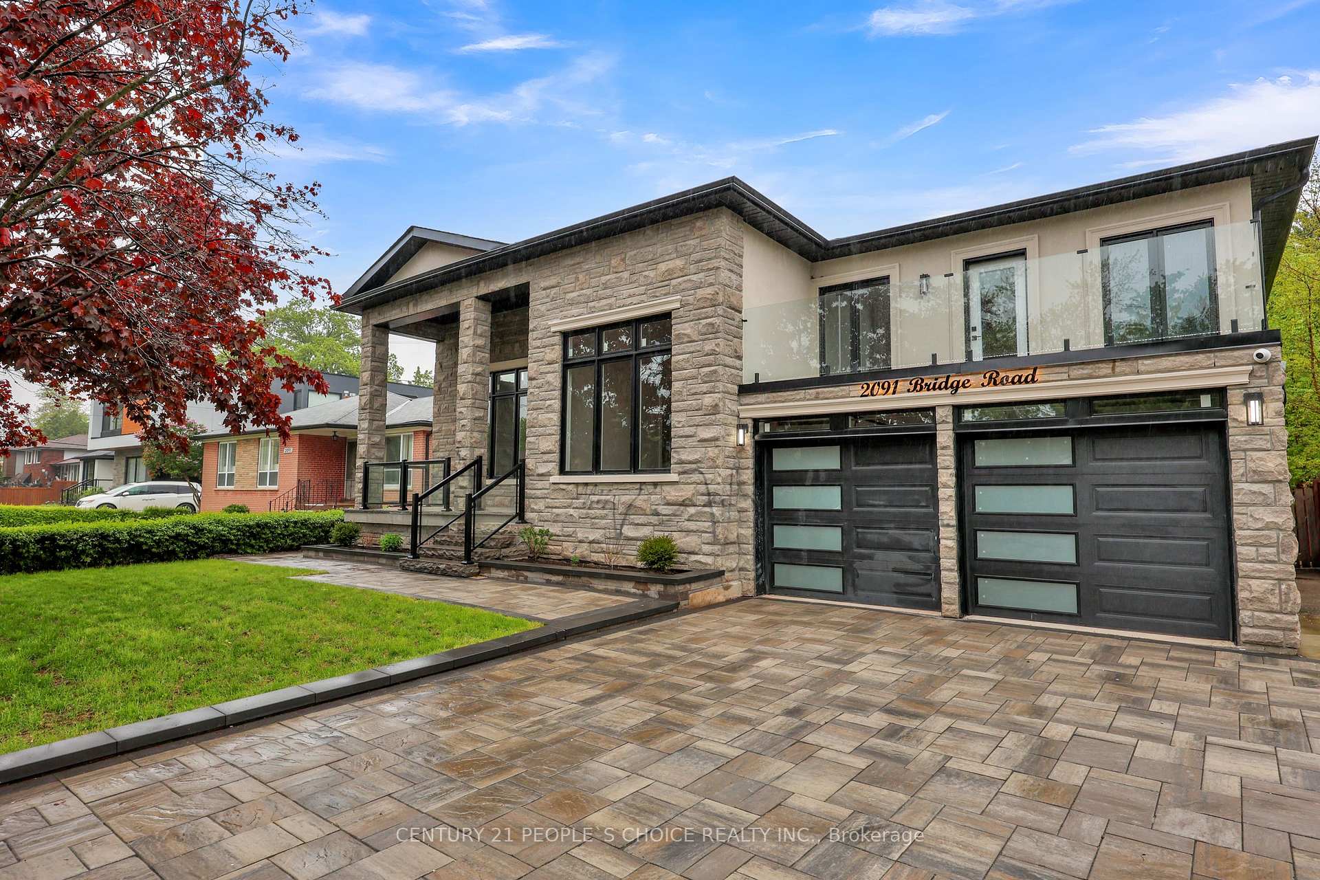 Front of 2091 Bridge Road