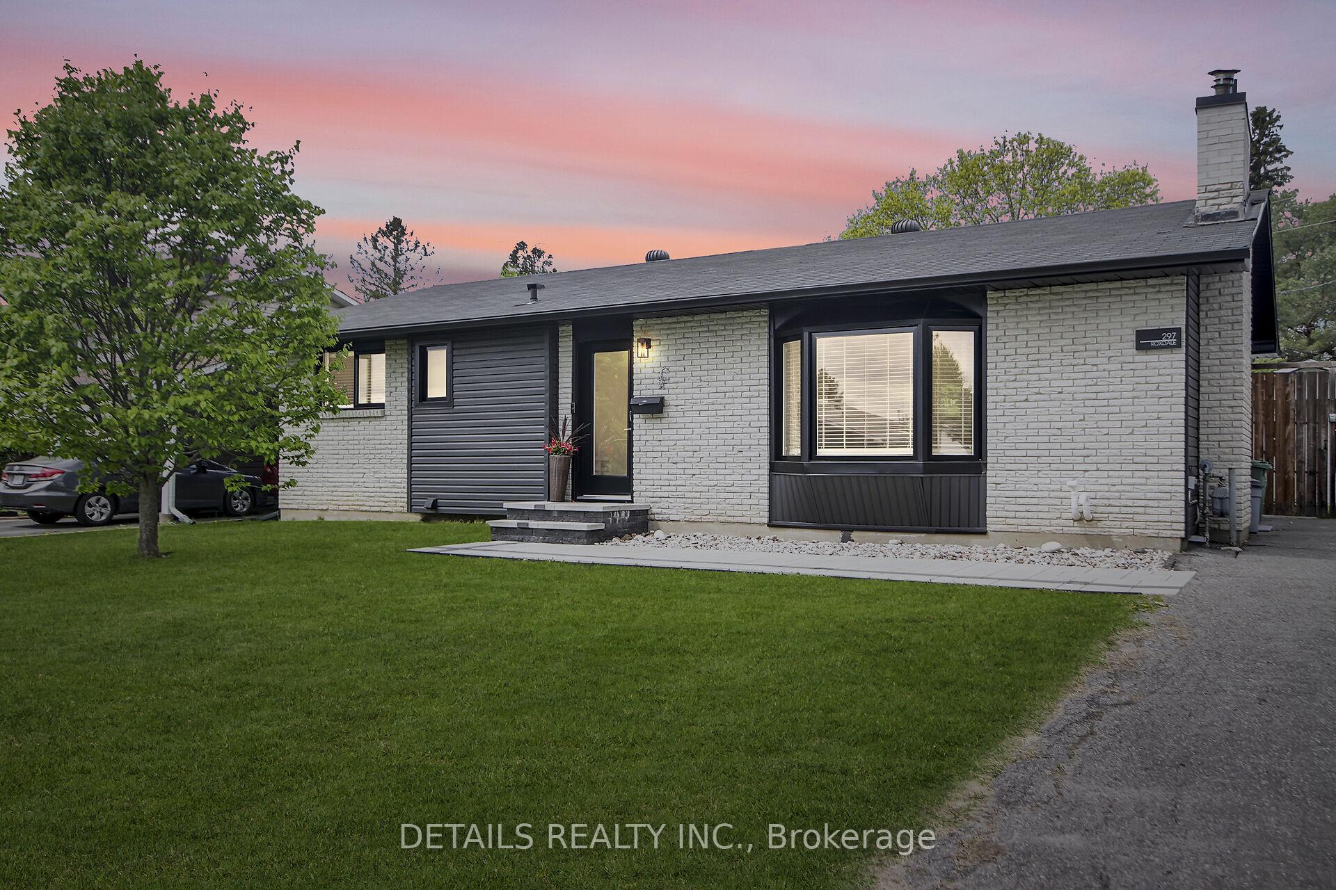 Front of 297 Roxdale Avenue