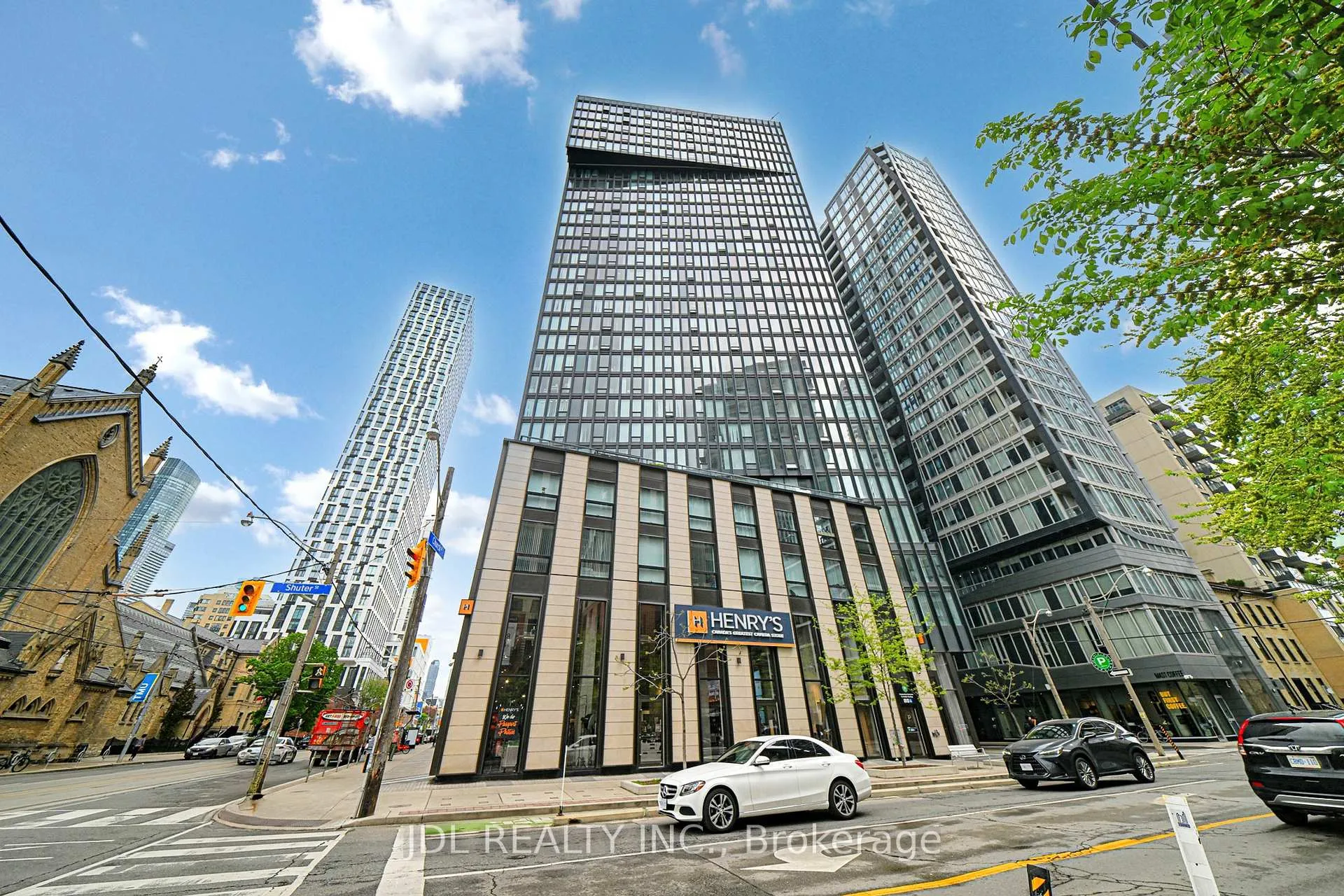 Front of Unit 1603, 60 Shuter Street