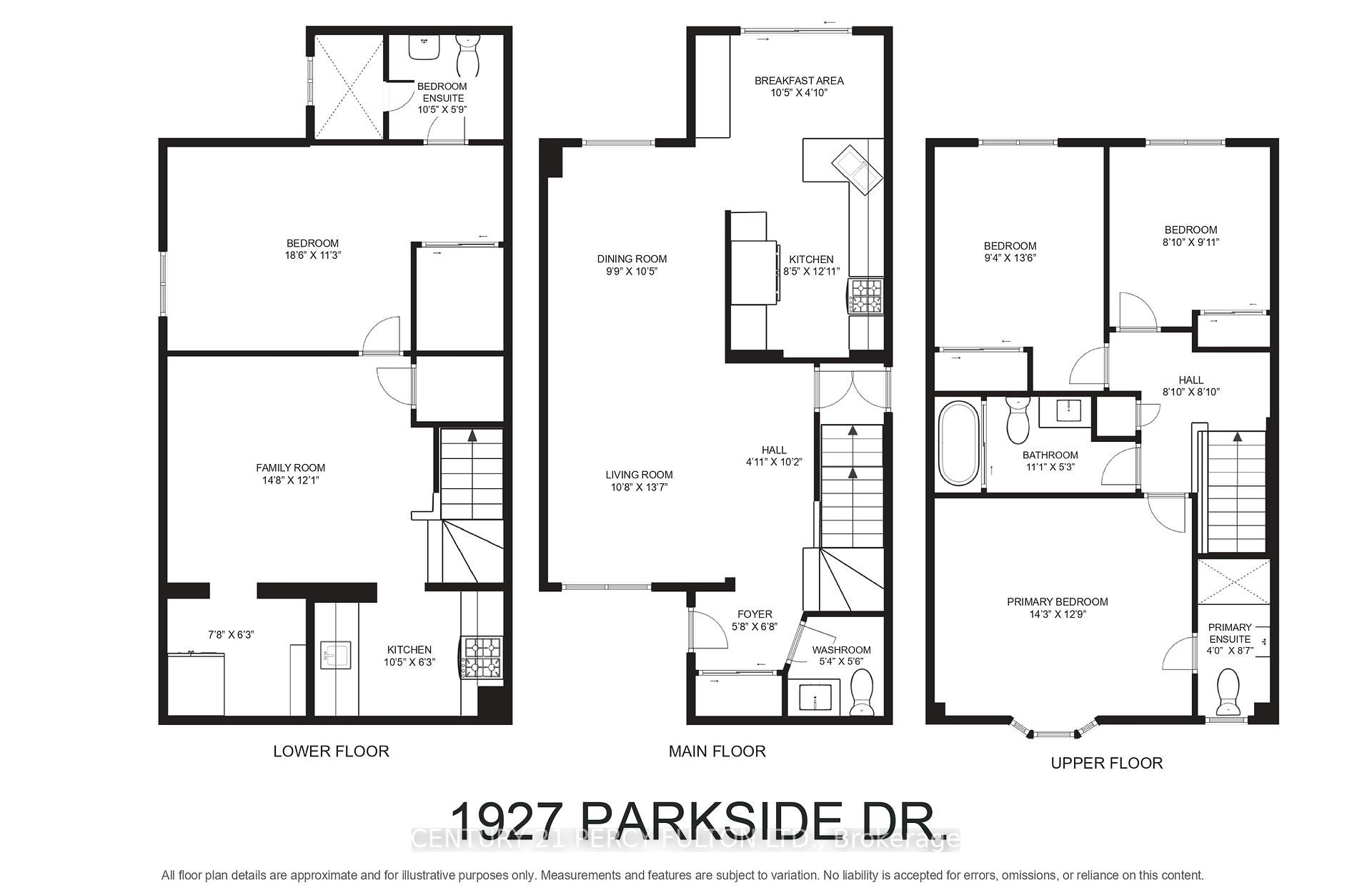 Photo 17 of 1927 Parkside Drive, Pickering, Amberlea — HOMEH