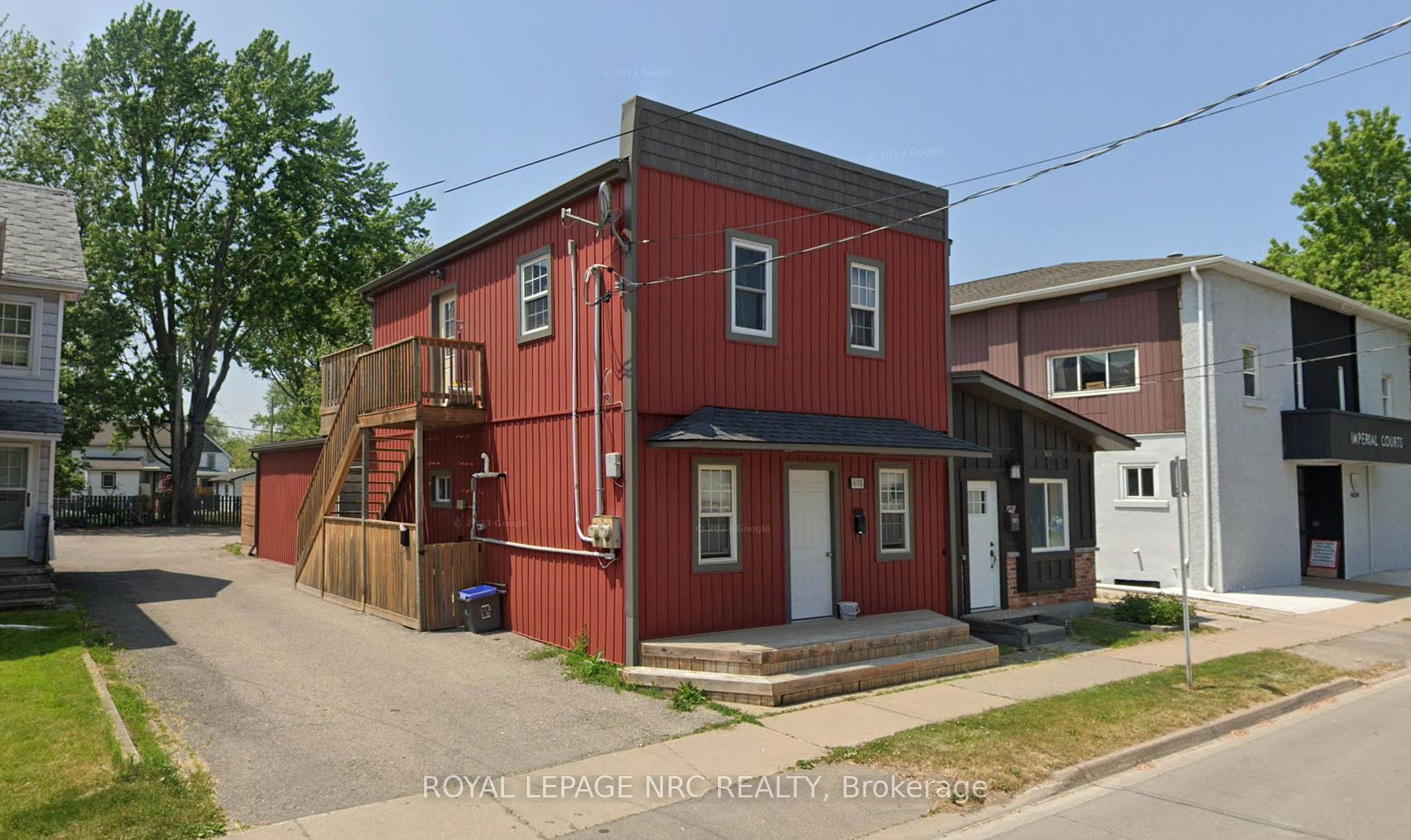 Front of 608 King Street