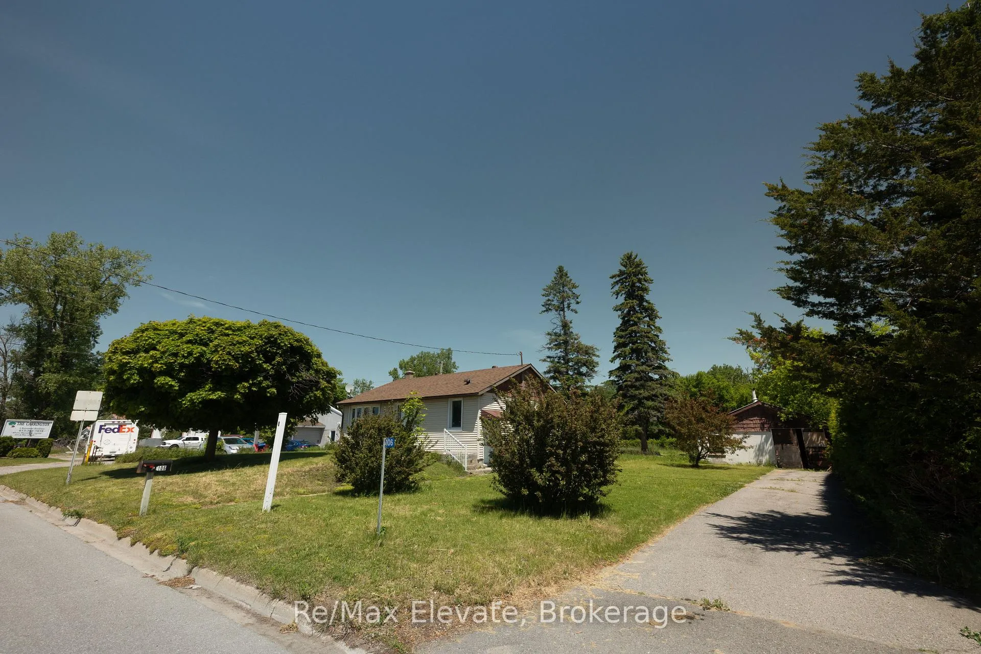 Front of 106 Whites Road