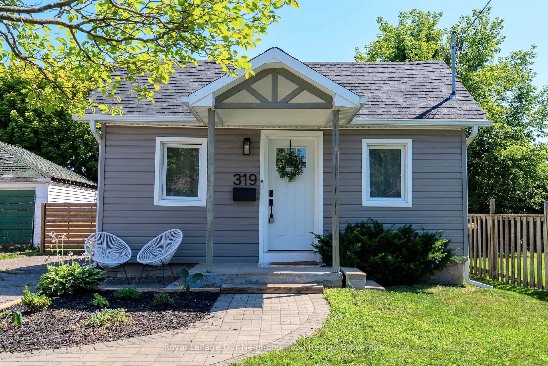 Front of 319 Division Street