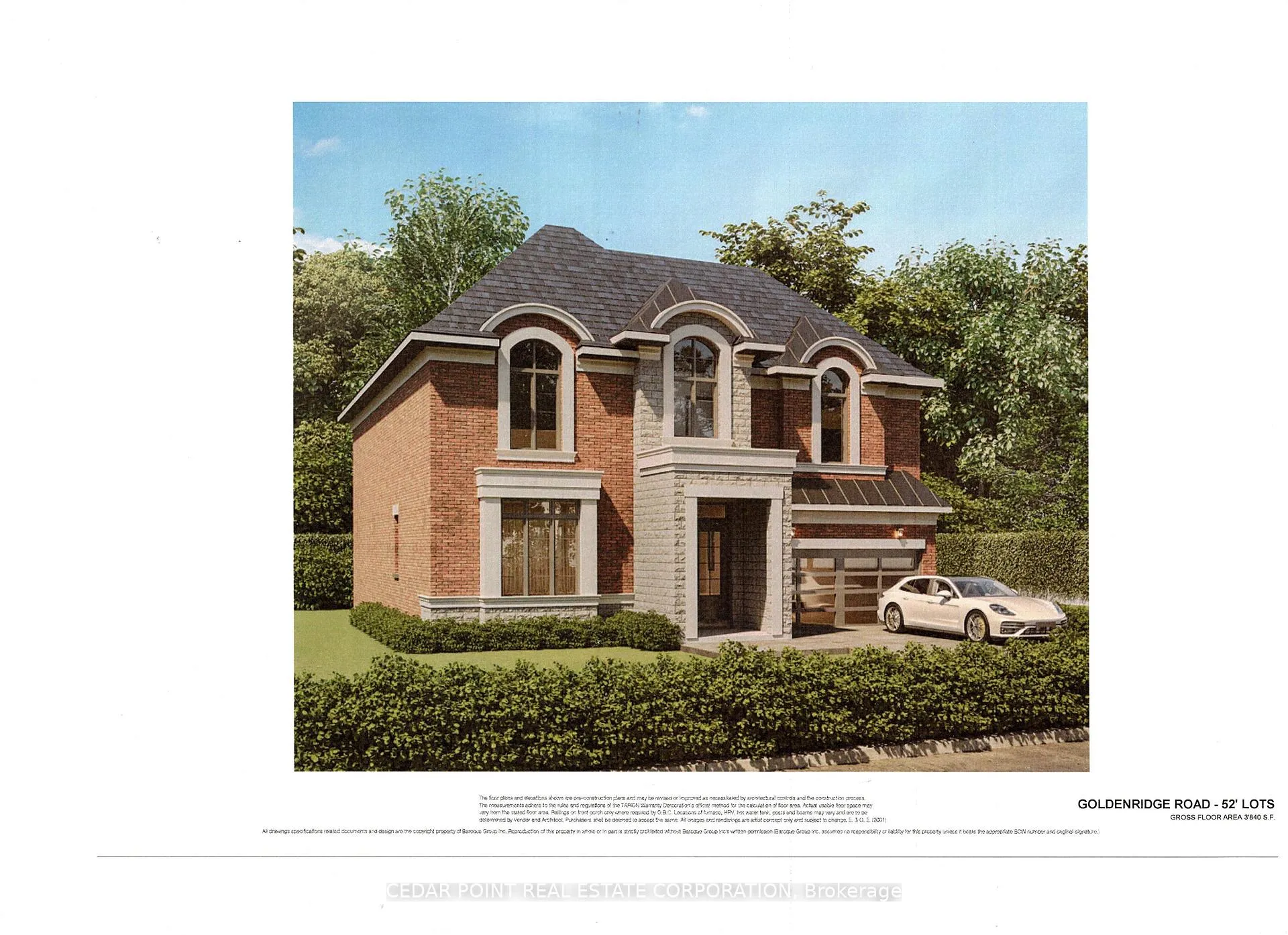 Front of 1611 Goldenridge Road