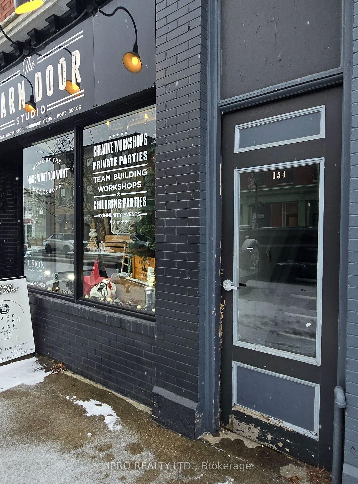 Front of Unit B, 154 Main Street