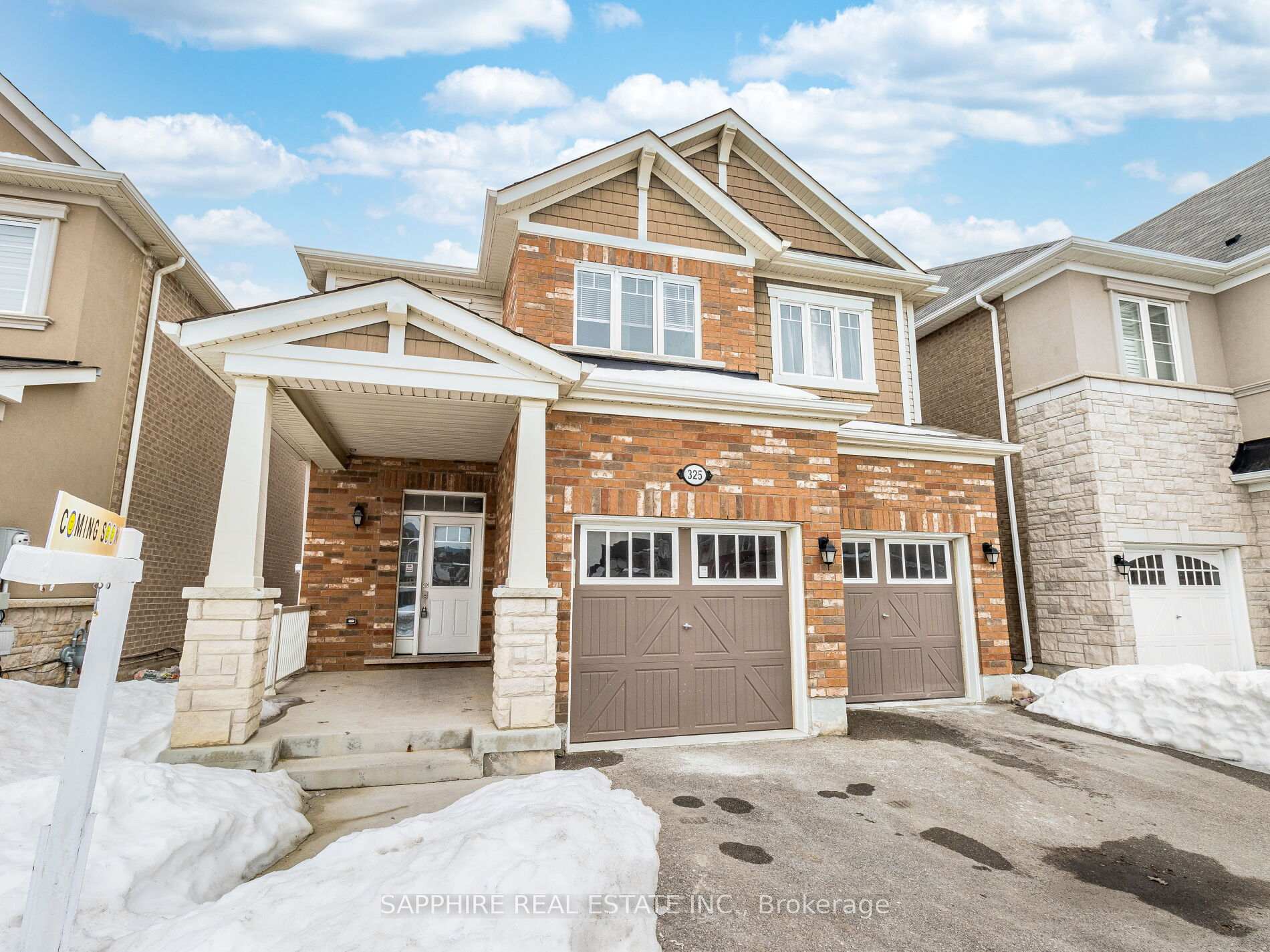 Front of 325 Trudeau Drive