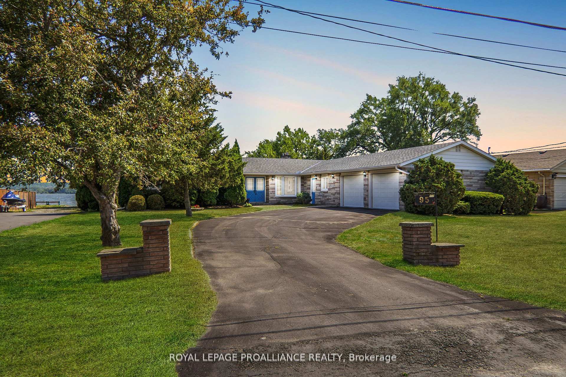Front of 95 Baylea Drive