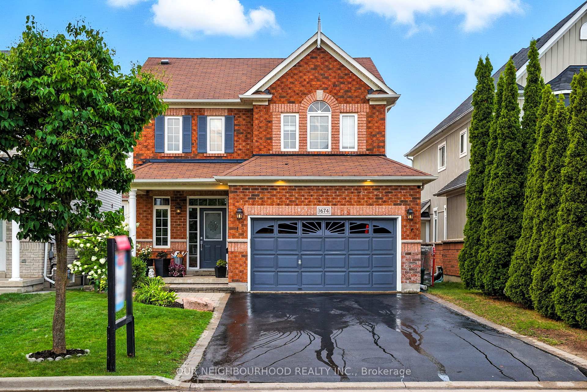 Front of 1674 Sherbrook Drive