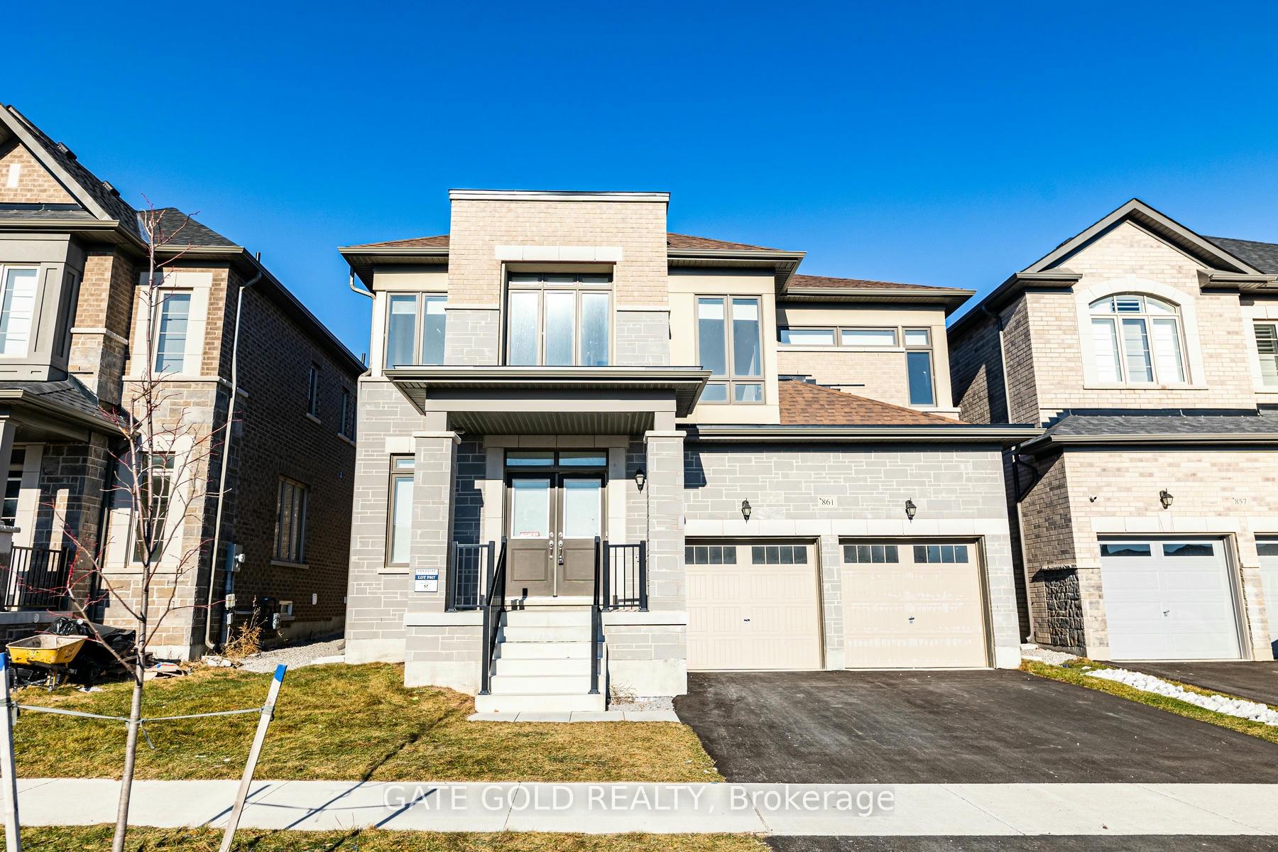 Front of 861 Rexton Drive