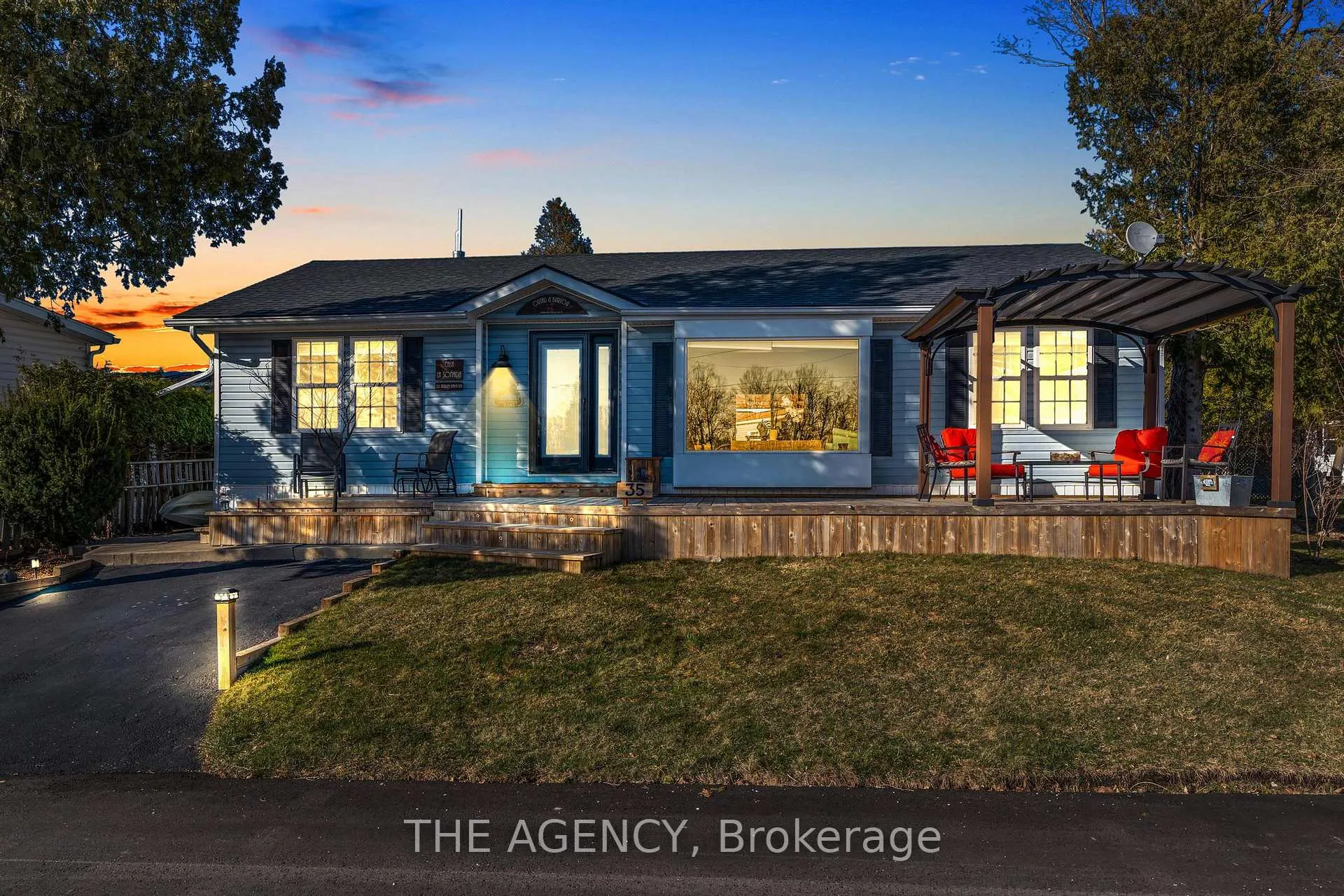 Front of 35 Trillium Beach Road