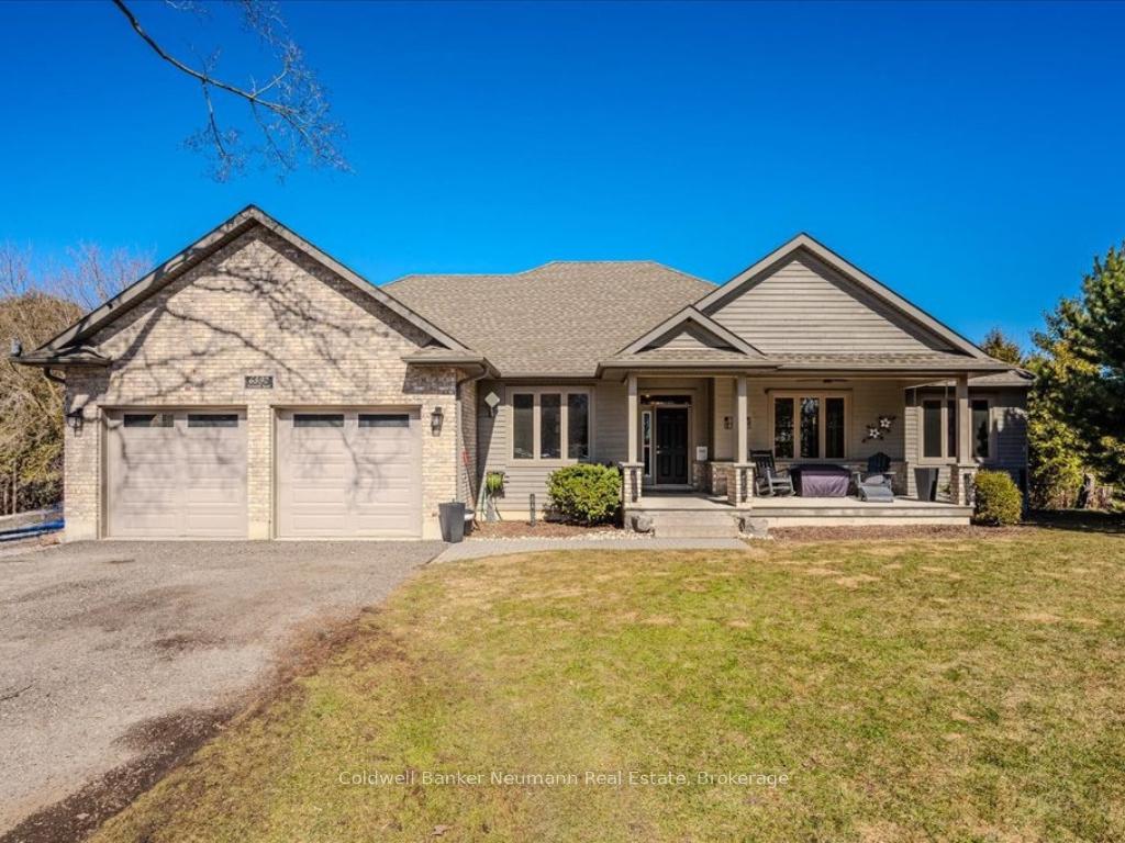 Front of 6592 Forestell Road