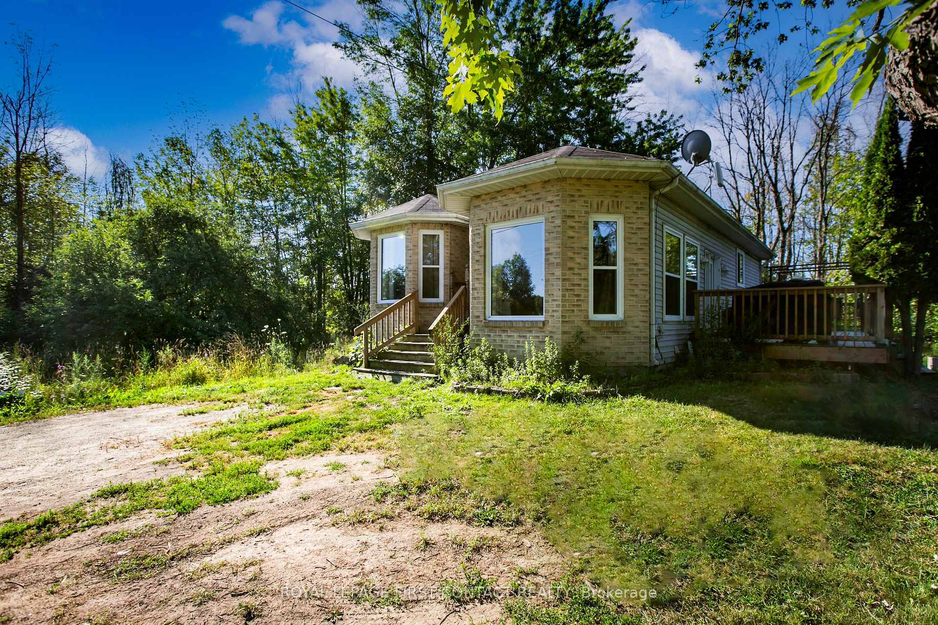 Front of 3905 Longford Mills Road