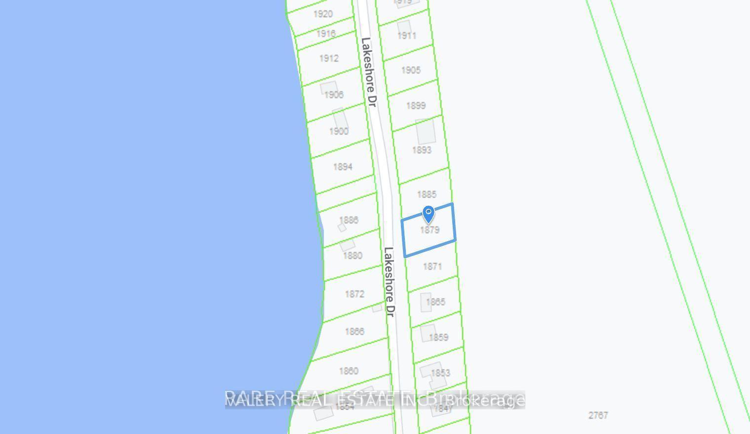 Front of 1879 Lakeshore Drive
