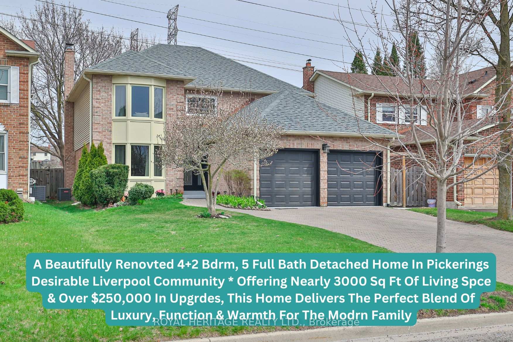 Photo 1 of 1131 Harvest Drive, Pickering, Liverpool — HOMEH