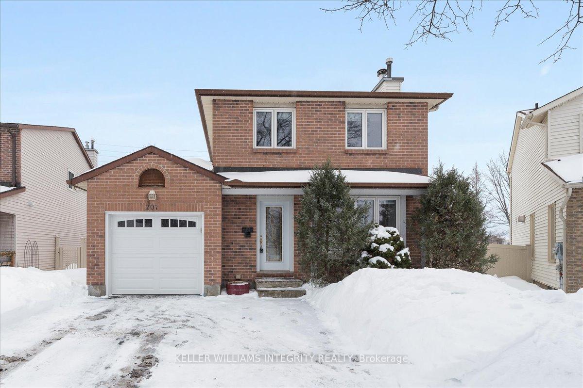 Front of 207 Park Grove Drive