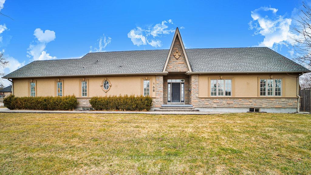 Front of 168 Twyn Rivers Drive