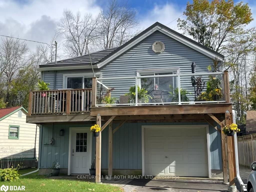 Front of 7187 Beach Drive