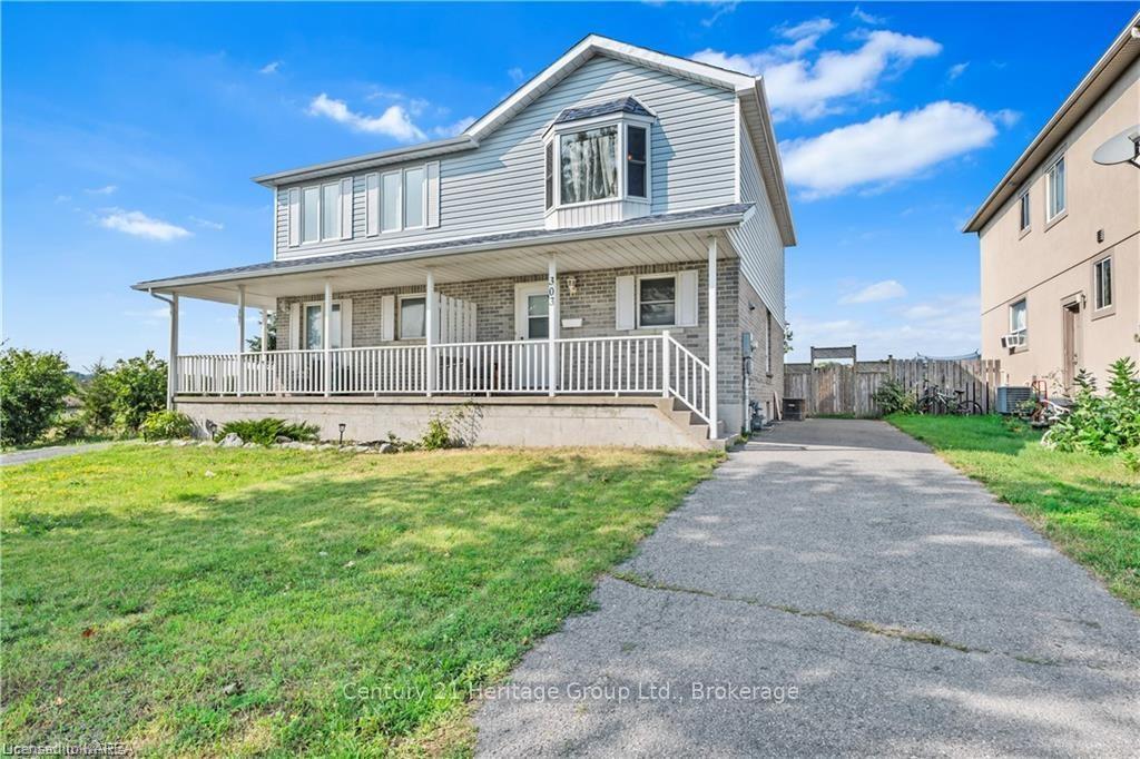 Front of 303 Conacher Drive