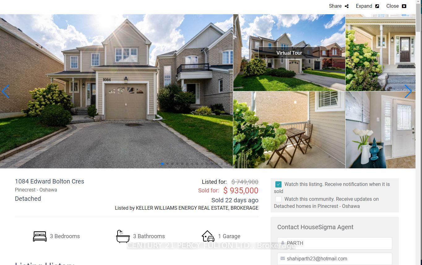 Photo 39 of 1084 Edward Bolton Crescent, Oshawa, Pinecrest — HOMEH