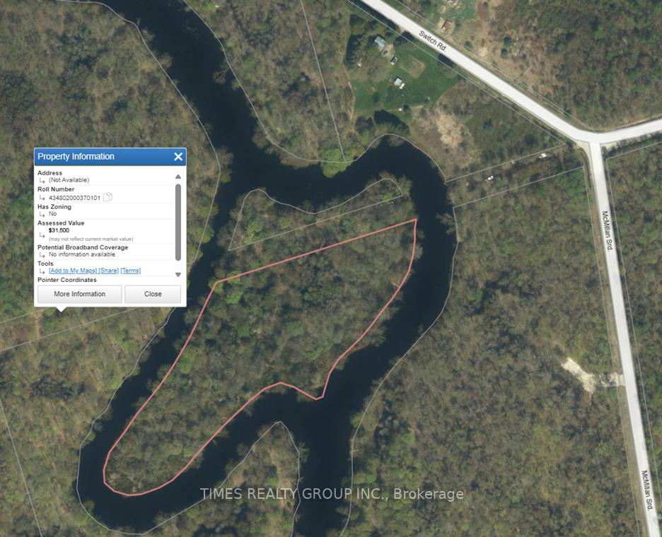 Front of Part of Lot 17 Island McMillan Side Road