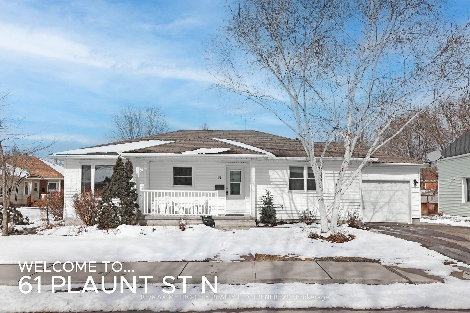 Photo 1 of 61 Plaunt Street N, Renfrew — HOMEH