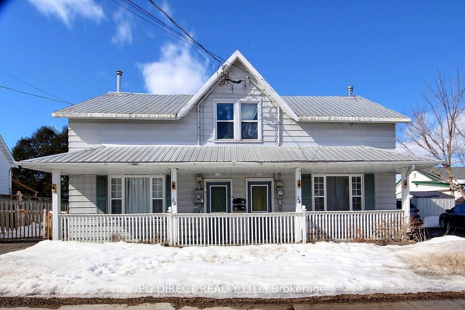 Front of 22 & 24 Francis Street