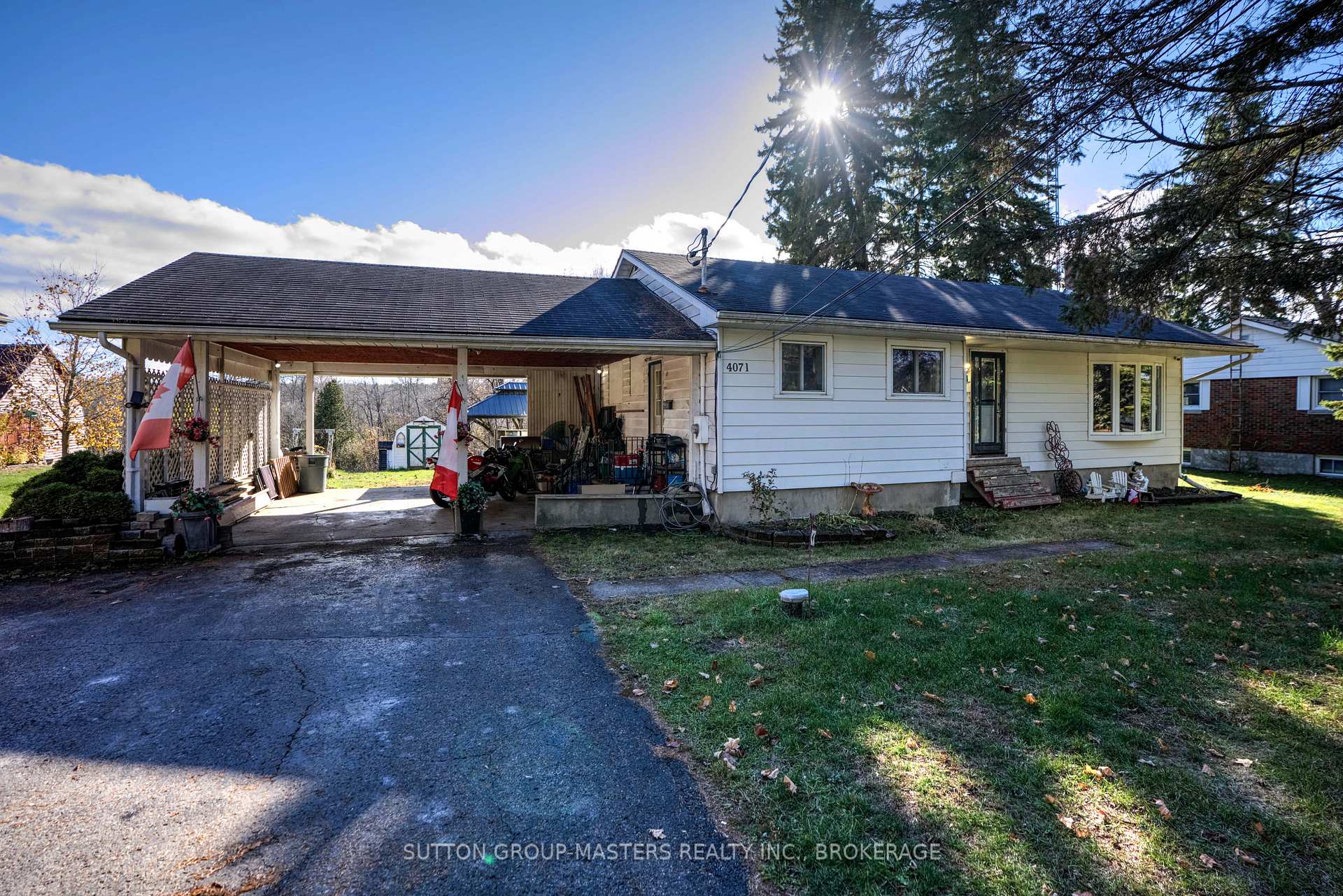 Front of 4071 Colebrook Road