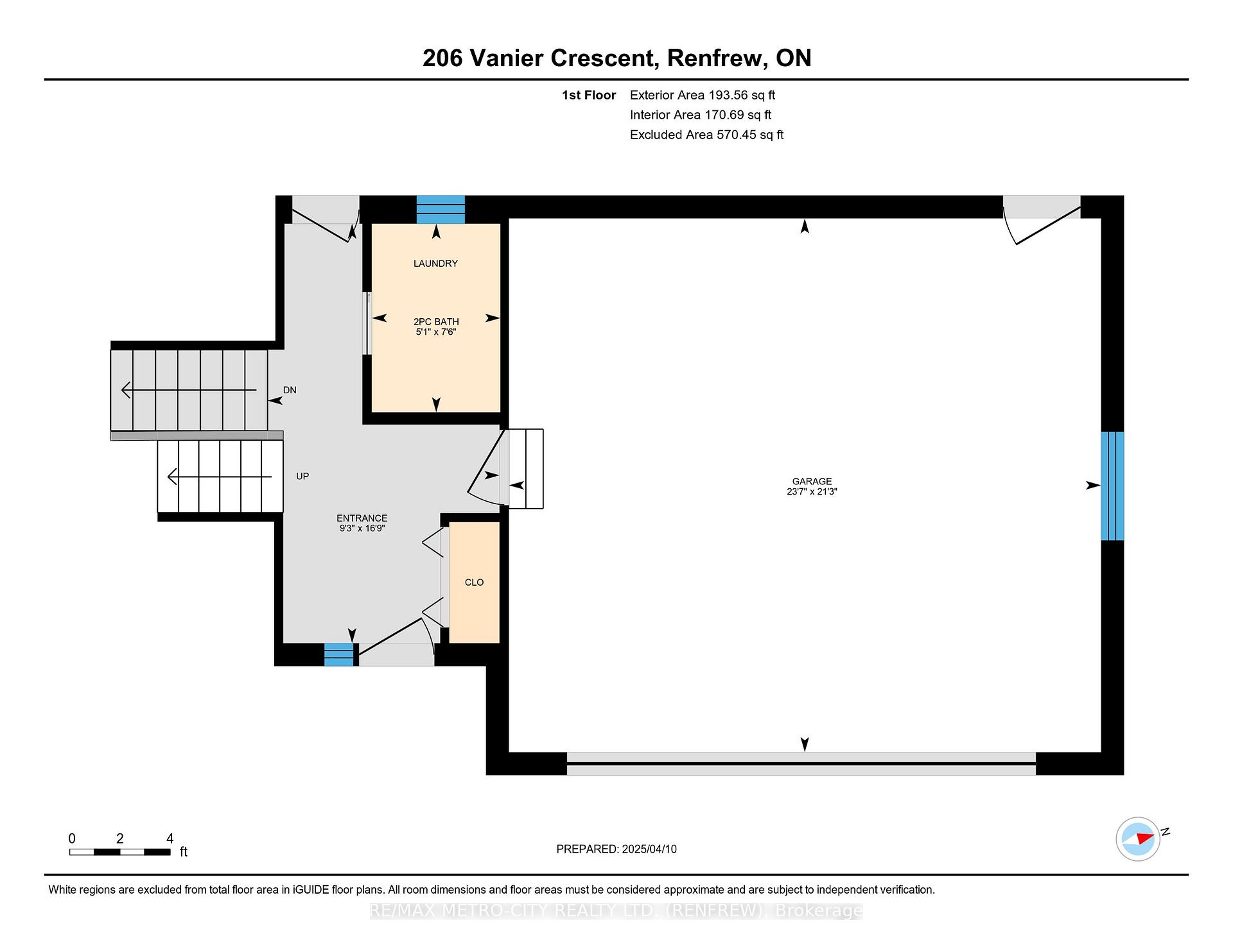 Photo 39 of 206 Vanier Crescent, Renfrew — HOMEH