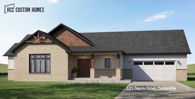 Front of 121 Feairs Drive
