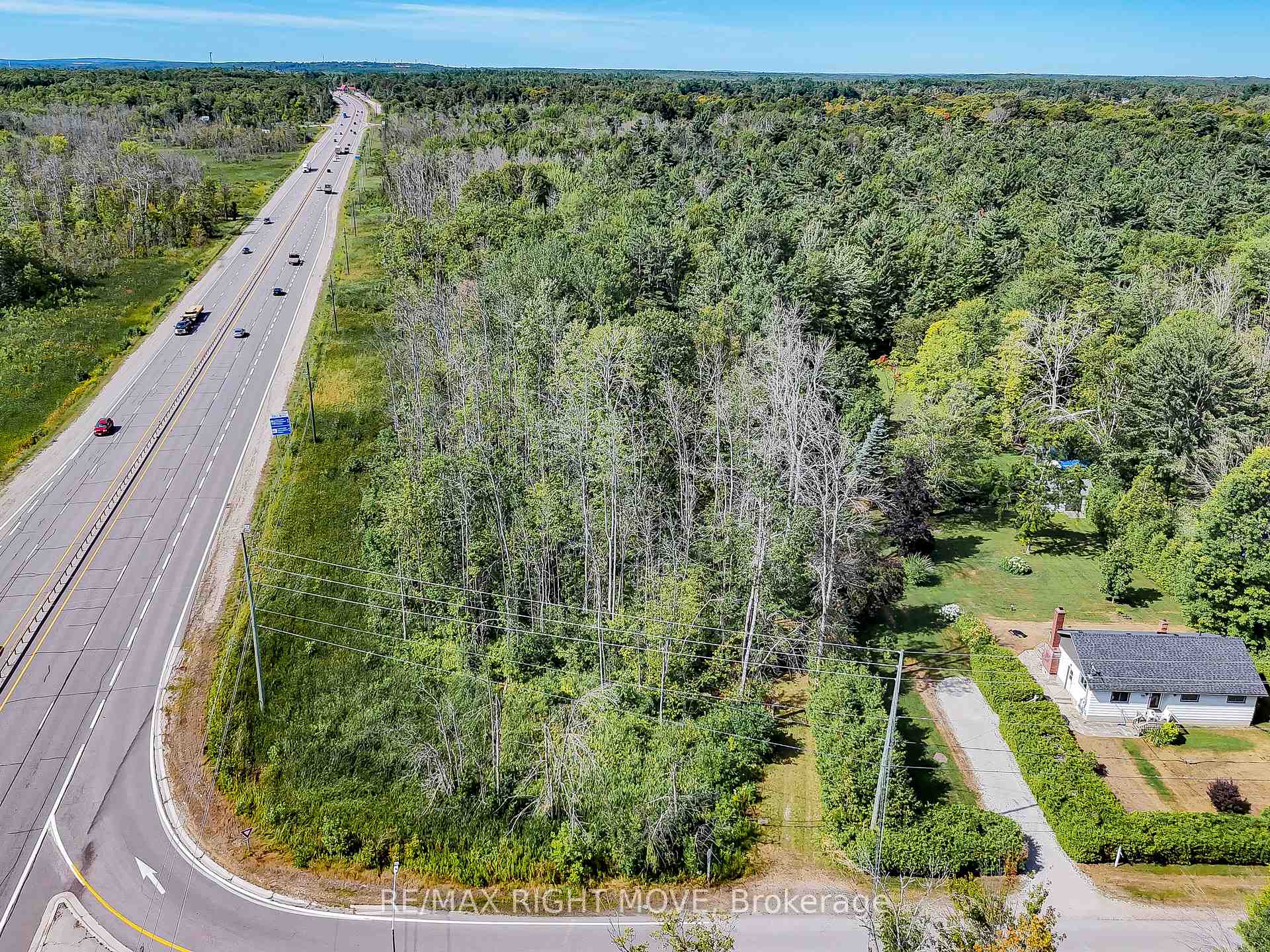 Front of 3040 Grass Lake Line