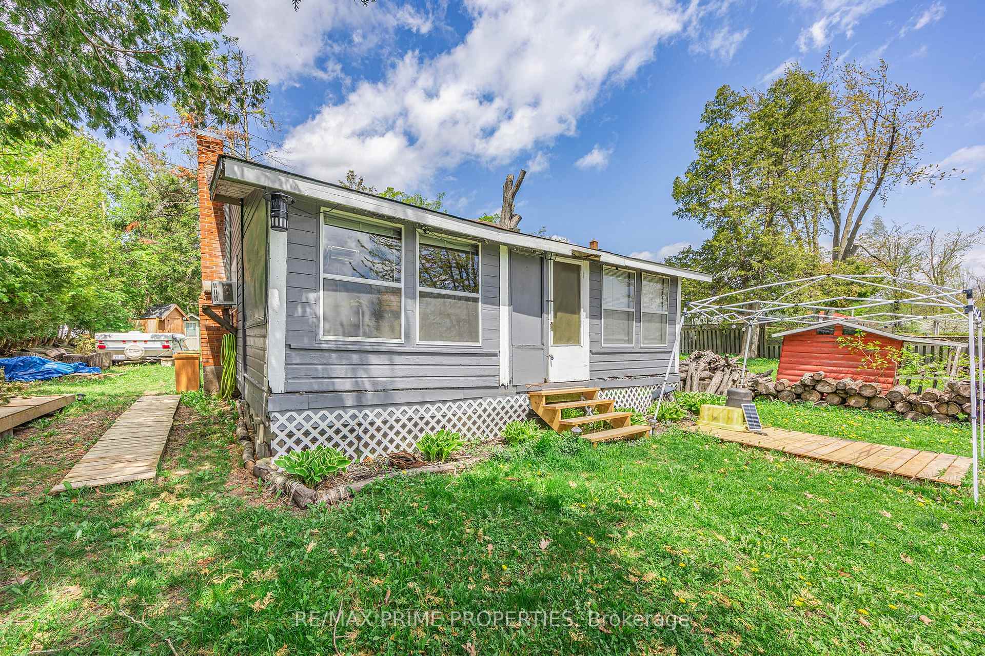 Front of 1947 Woods Bay Road