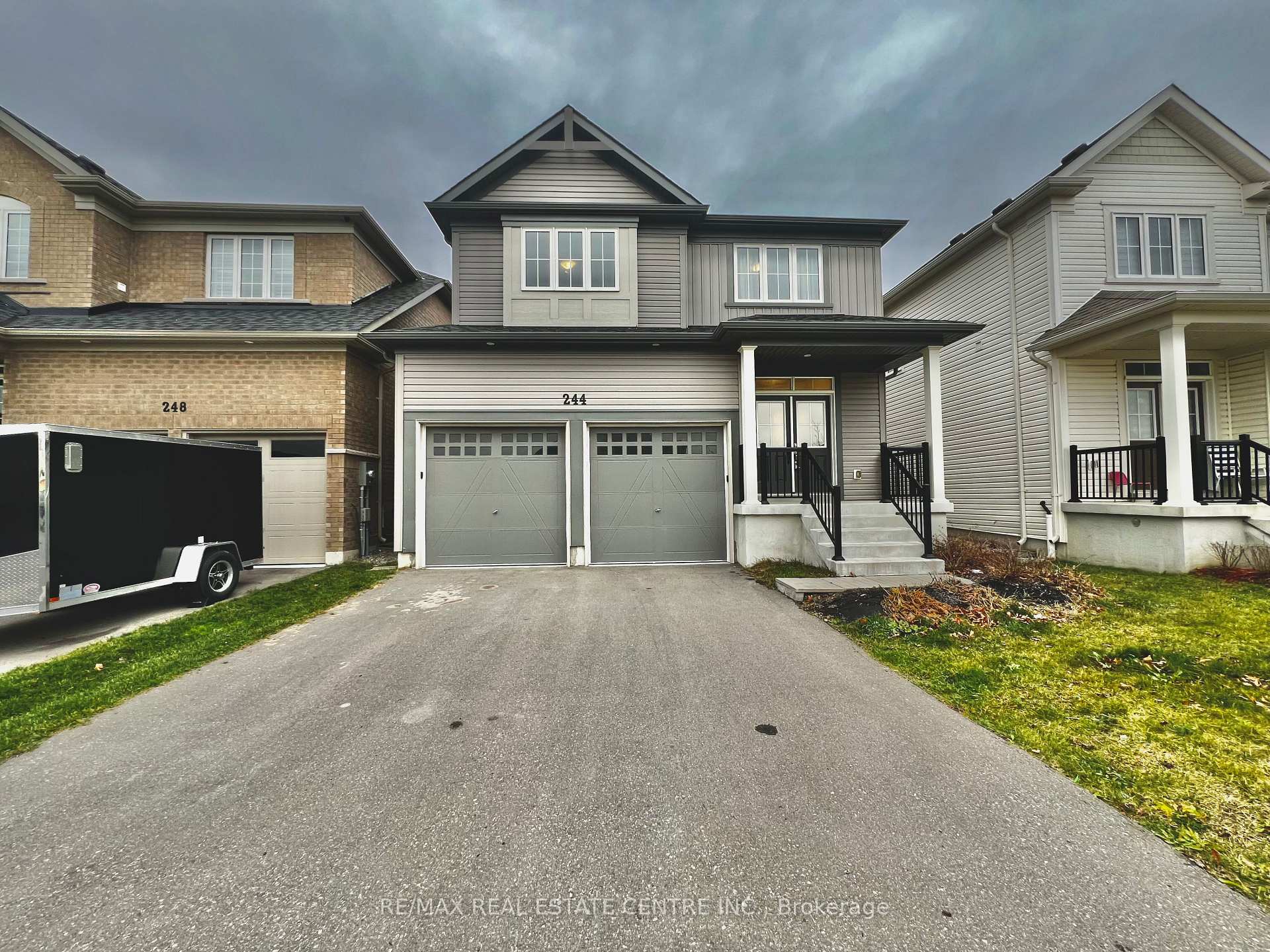 Front of 244 Barnett Drive